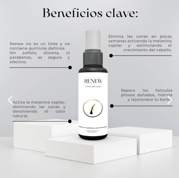 Serum Anti Canas Para Mujer