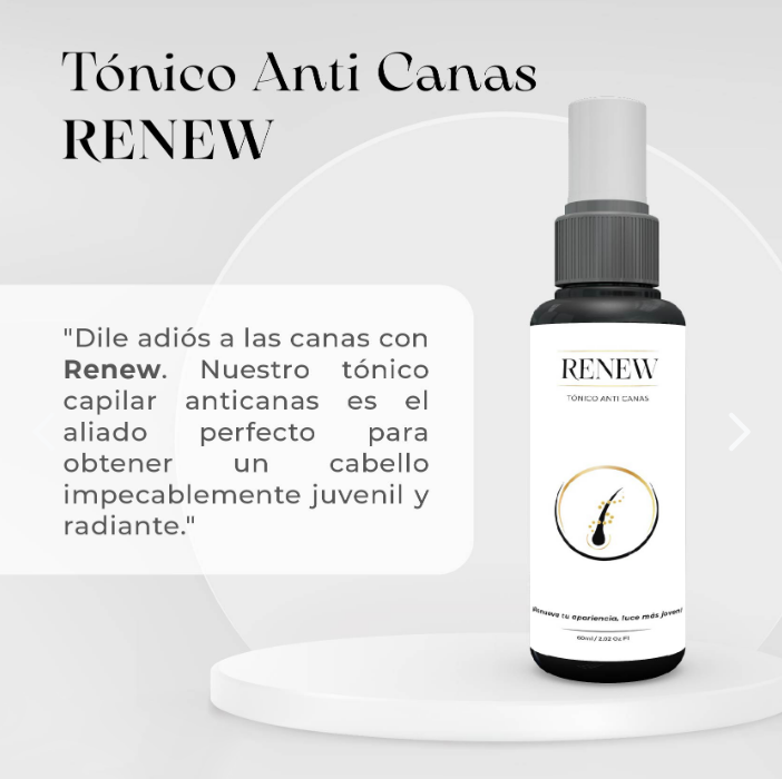 Serum Anti Canas Para Mujer